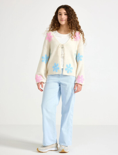 Lindex Trouser Woven Twill Vega Blue 170