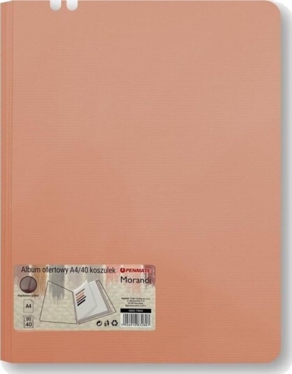 Penmate Tilbudsalbum A4 40 Skjorter Morandi Rosa