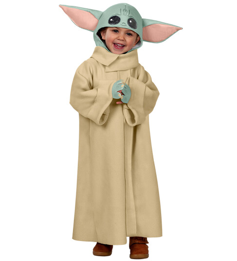 Rubies Kostymer Star Wars Baby Yoda 3 4 år 98 104 Kostymer Brun Grønn