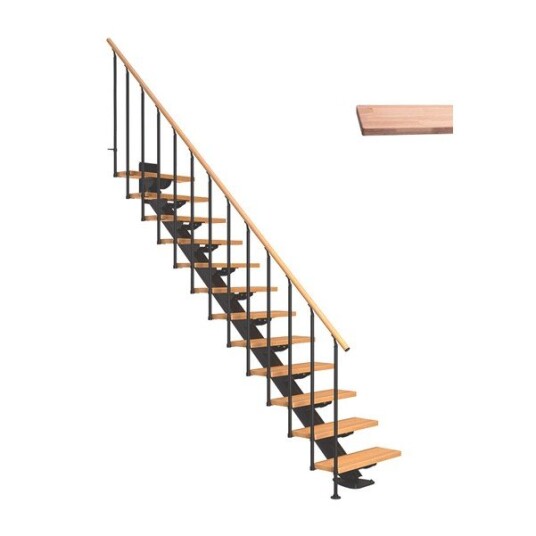 Dolle Sydney Eik H-oljet Rett Trapp Antracit Classicii 12T 85W