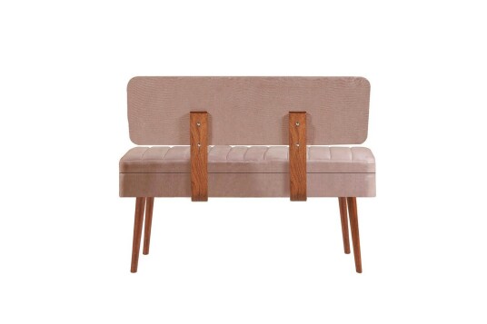 Valsot Benker 110 cm Valnøtt/Stein