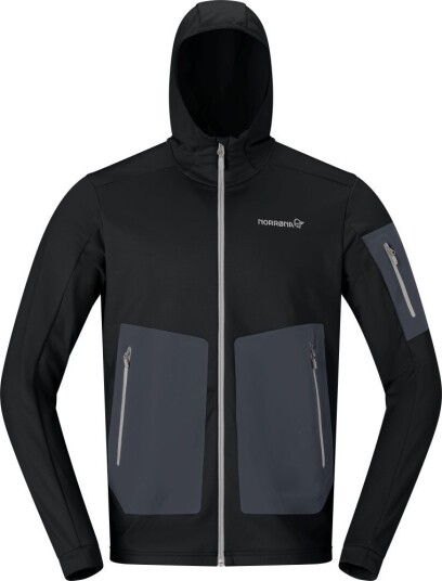 Norrøna Falketind Warm2 Stretch Hood M"s Caviar XXL