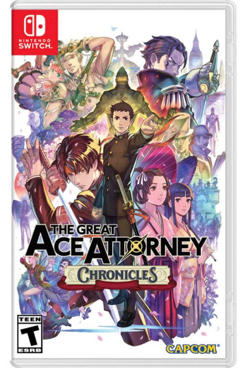 The Great Ace Attorney Chronicles Nintendo Switch Spill