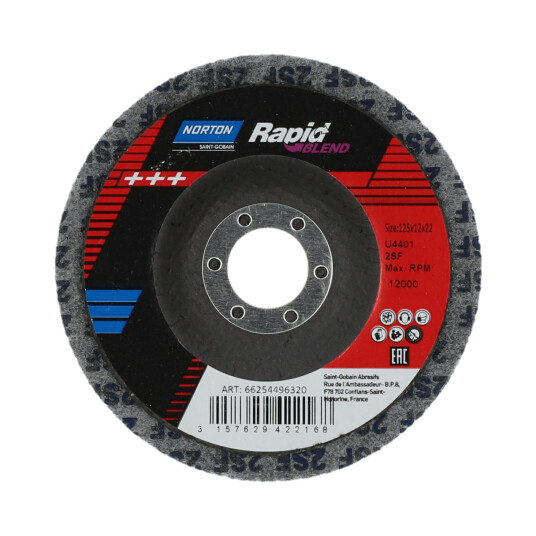 Rondell slipe 125mm 2 sf Rondell slipe 125mm 2 sf