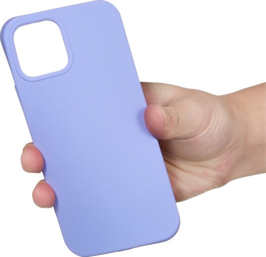 Trolsk Mobildeksel Myk Silikon Svart (iPhone 15 Pro Max) Lilla