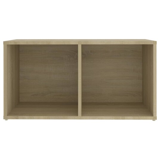 vidaXL TV-benker 2 stk sonoma eik 72x35x36,5 cm sponplate