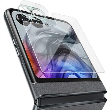 Motorola Razr 50 Imak Herdet Glass Beskyttelsessett Klar