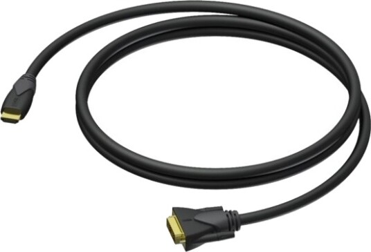 Procab Clv160/1,5 Dvi D Hdmi A 1,5 M Svart Grå