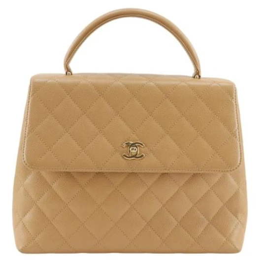 Chanel Vintage Dame Pre-owned Beige