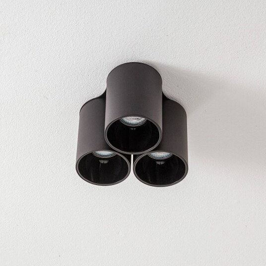 Euluna Taklampe Eye Tone III, svart Euluna Taklampe Eye Tone III, svart