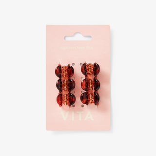 Hårklyper Mini Turtle 6pk