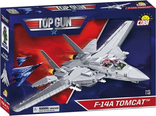 Cobi Top Gun Byggesett 759 Deler F14a Tomcat Cobi Top Gun Byggesett 759 Deler F14a Tomcat