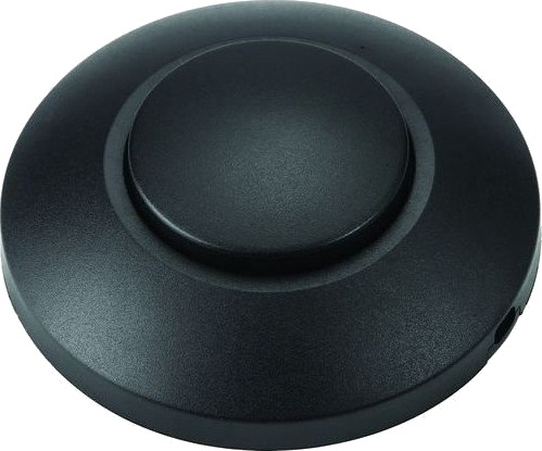 Spl Gulvlysdemper til LED 0 100W Push dimmer bakkantdimmer sort Spl Gulvlysdemper til LED 0 100W Push dimmer bakkantdimmer sort