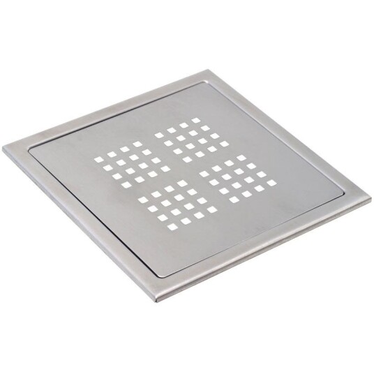 TEBO Details Köpenhamn Lux Gulvslukrist 200 x 200 mm Innendørsavløp
