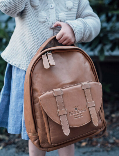 Elodie Details Backpack Mini™ - Chestnut Leather - Brown - ONE SIZE Elodie Details Backpack Mini™ - Chestnut Leather - Brown - ONE SIZE
