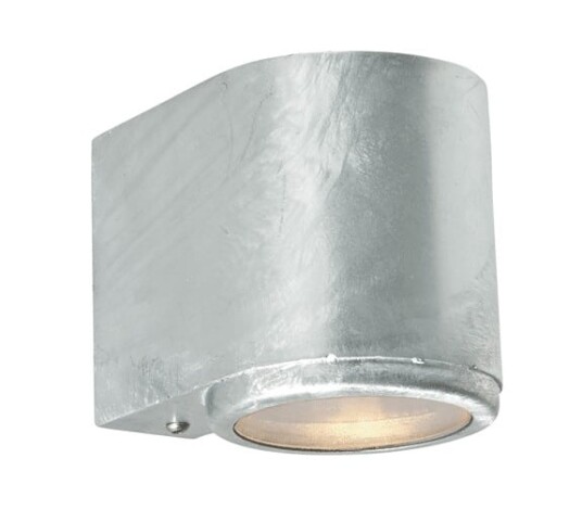 Mandal 1373 Vegglampe 3,9W LED Lys Ned Galvanisert Stål Mandal 1373 Vegglampe 3,9W LED Lys Ned Galvanisert Stål