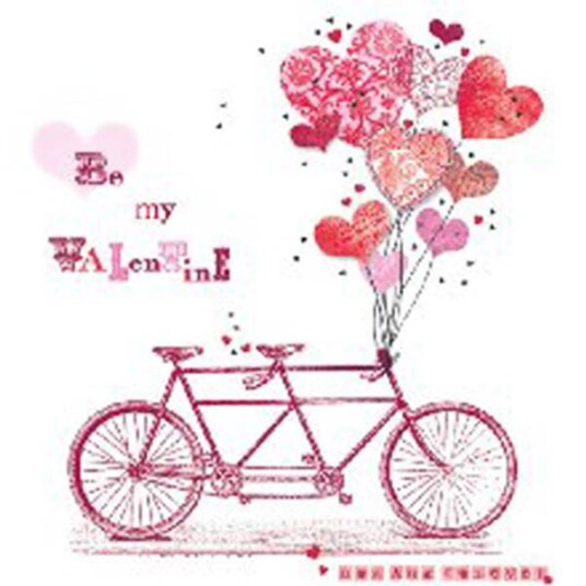 Lunsj serviett Be My Valentine