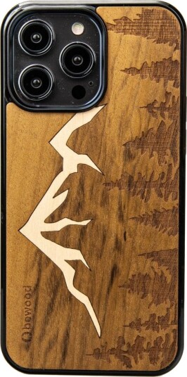 Bewood iPhone 15 Pro Max Deksel Tre, Brun