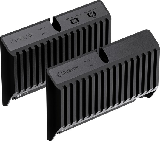 UNISYNK Pro AV Extender Kit | 3840 x 2160 60Hz AVT Sändare & mottagar kit | Range 30m UNISYNK Pro AV Extender Kit | 3840 x 2160 60Hz AVT Sändare & mottagar kit | Range 30m