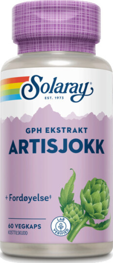 Solaray GPH artisjokk 60 kapsler Solaray GPH artisjokk 60 kapsler