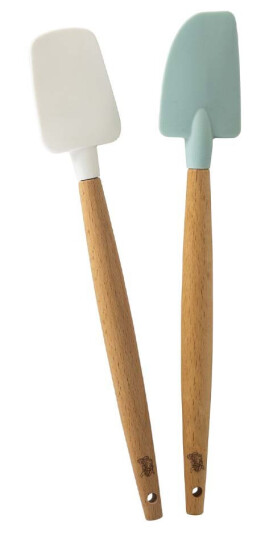Nordic Ware Minislikkepott 2 stk silikon/bøketre Nordic Ware Minislikkepott 2 stk silikon/bøketre