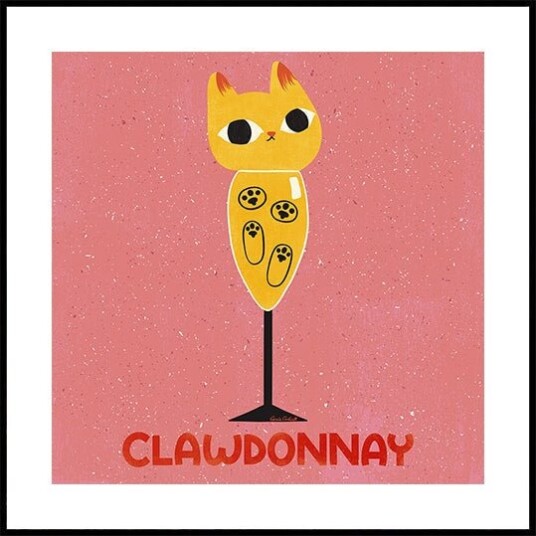 Clawdonnay Plakat Plakat / 30x30cm Clawdonnay Plakat Plakat / 30x30cm