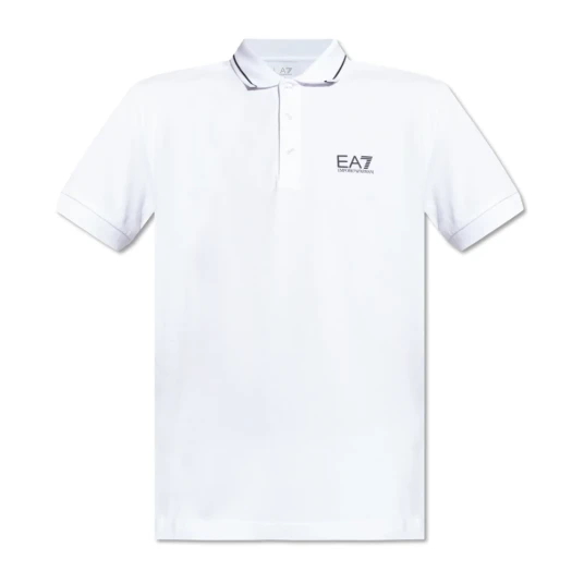 EA7 Polo Shirt - White - M EA7 Polo Shirt - White - M