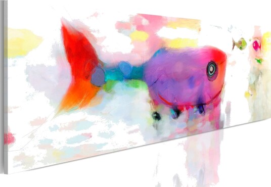 Bilde Deep sea fishes 135x45 Artgeist sp. z o. o.