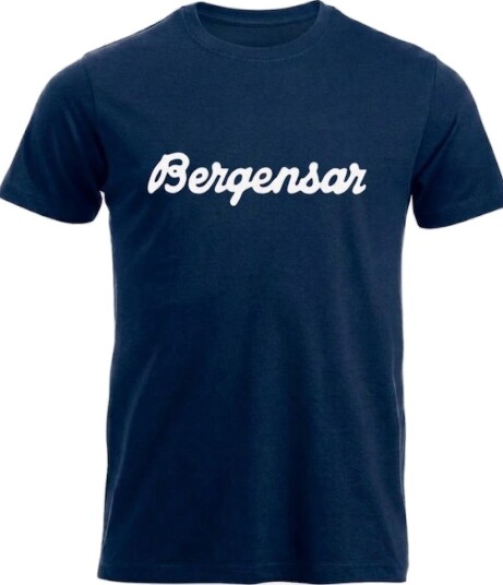 Bergensar t shirt i marine (M) Bergensar t shirt i marine (M)