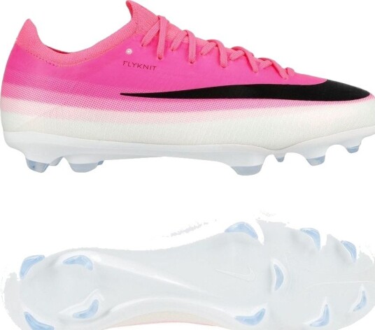 Nike Mercurial Vapor 17 Pro Fg Breakout   Hvit/svart/rosa Barn   Gress (Fg) størrelse 33