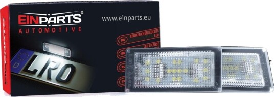 EINPARTS EP24 Nummerskiltlys