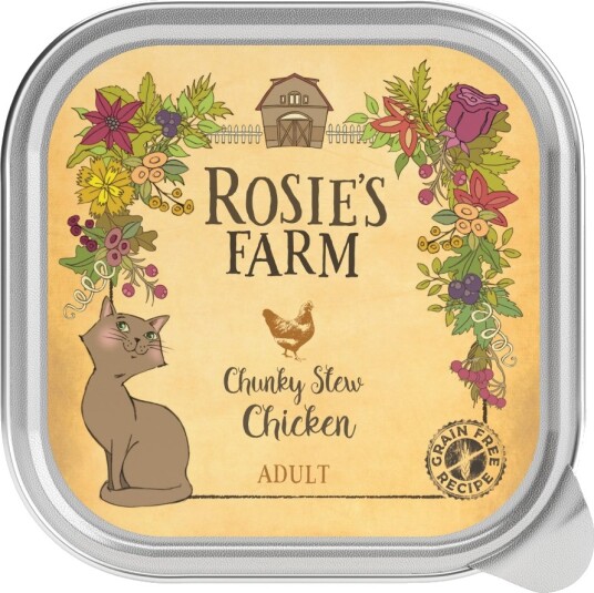 Rosie's Farm Adult Våtfôr Kylling 16x100g