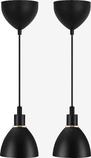Nordlux Pendellampe Ray 2 Kit Svart Takpendler