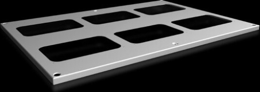 Rittal Sv 9681.596 Takplate Stål Grå 1 Stk 9681596