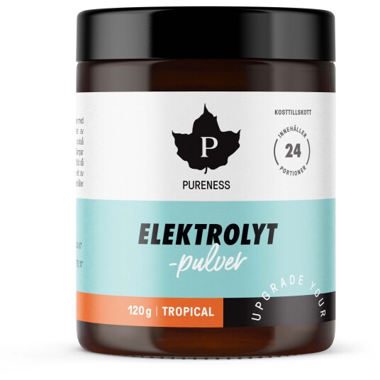 Pureness Elektrolytpulver Tropical 120 g Pureness Elektrolytpulver Tropical 120 g