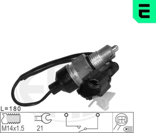 Bryter, ryggelys ERA 330571
