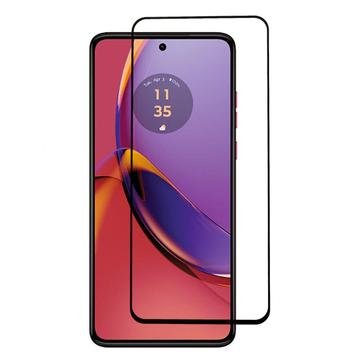 Motorola Moto G84 Full Cover Beskyttelsesglass Svart Kant