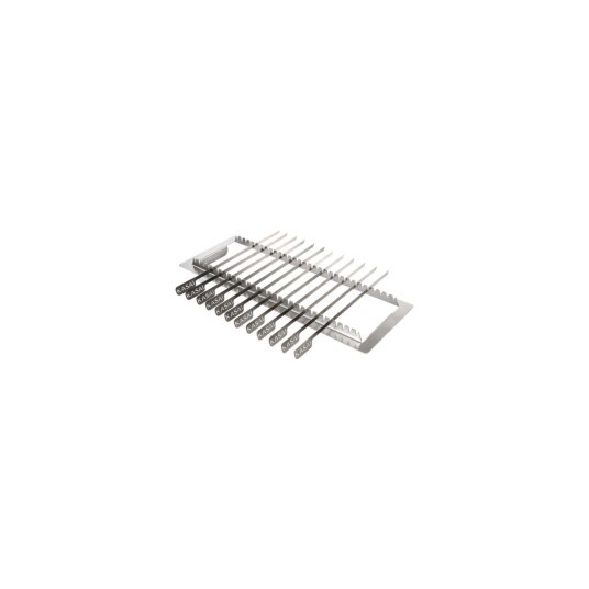 Kasai Long Skewer Rack Spydstativ med 12 grillspyd