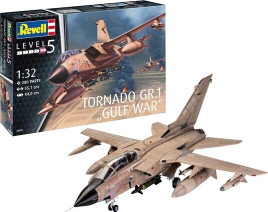Revell 03892 Tornado GR Mk.1 RAF Gulfkrigen Modellfly Byggesett 1:32