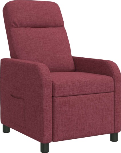 vidaXL Recliner Vinrød Stoff