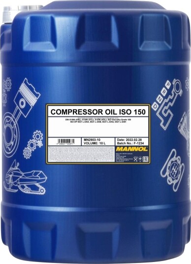 MANNOL MN2903-10 Kompressorolje MANNOL MN2903-10 Kompressorolje