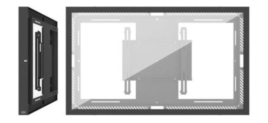 SMS 55L/P Casing Wall G2 BLBlack RAL9005 Beställningsvara SMS 55L/P Casing Wall G2 BLBlack RAL9005 Beställningsvara