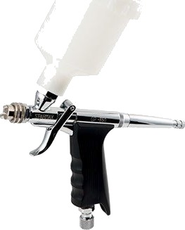 Sprøytepistol GP-850 0,5 mm tyngdekraftsmating 2 mm + 125 ml