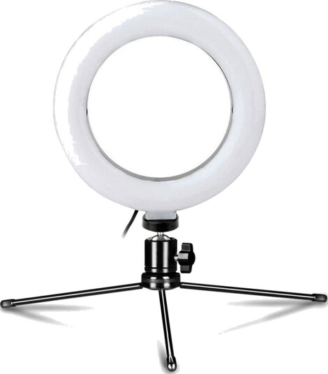 Platinet Ring Light med stativ 6"