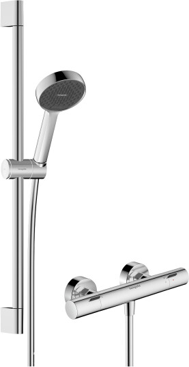 Hansgrohe Activera Select S dusjset, vannbesparende, krom