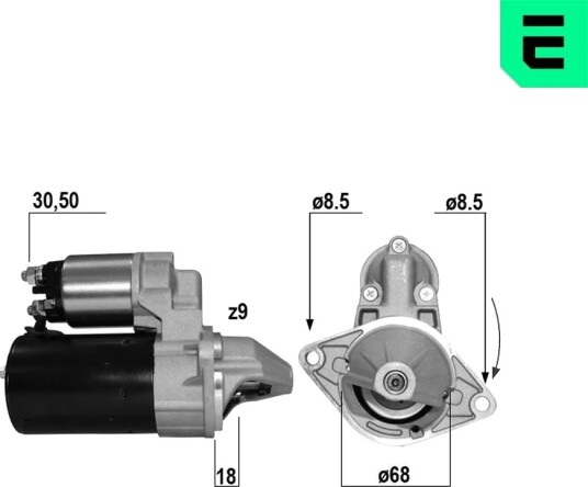 ERA 220226A Starter ERA 220226A Starter