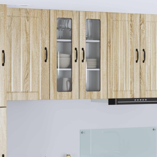  Kjøkkenskap Sonoma eik 60 x 31 x 80 cm Konstruert tre