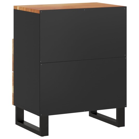 Nattbord 50x33x62 cm heltre akasie og konstruert tre 8720845578848