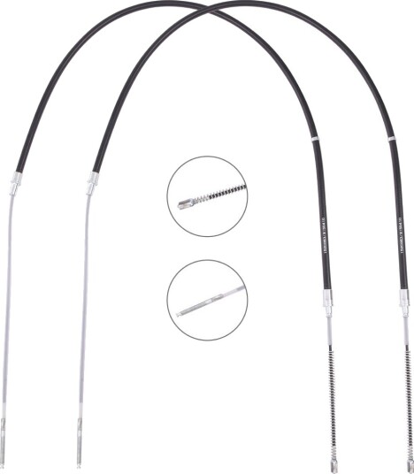 RIDEX 124C1181 Tautrekk håndbremse