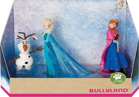 Disney Bullyland Frost Figursett 3 Stk Elsa Anna & Olaf 3+ År